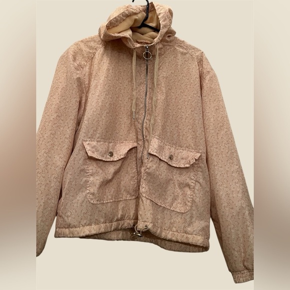 Women's Light Pink Hooded Jacket - Picture 2 of 8